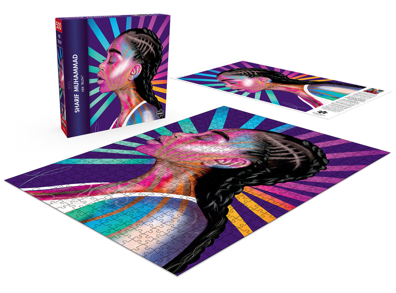 Sharif Muhammad: Her Truth 500 Piece Puzzle