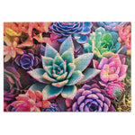 Wood Puzzle: Simple Succulent 500 Piece Puzzle