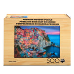 Wood Puzzle: Cinque Terre 500 Piece Puzzle