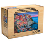 Wood Puzzle: Cinque Terre 500 Piece Puzzle