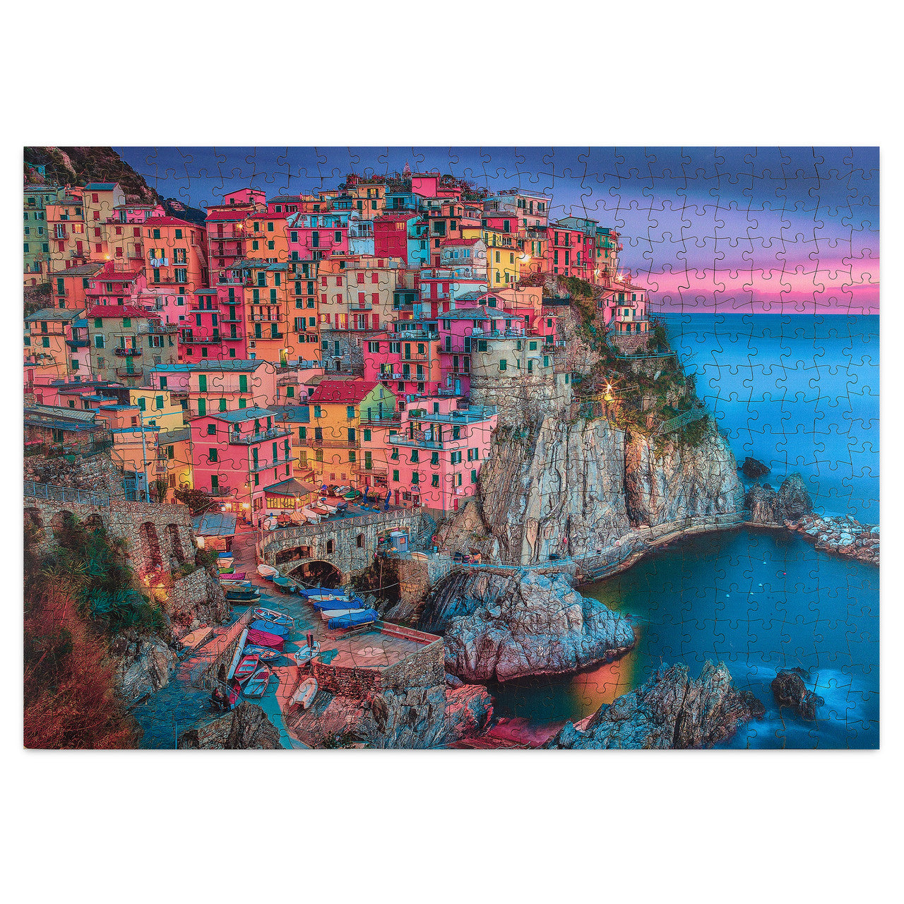 Wood Puzzle: Cinque Terre 500 Piece Puzzle