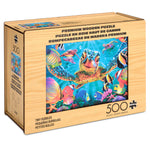 Wood Puzzle: Tiny Bubbles 500 Piece Puzzle