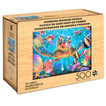 Wood Puzzle: Tiny Bubbles-Whimsy Pieces 500 Piece Puzzle