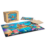 Wood Puzzle: Tiny Bubbles-Whimsy Pieces 500 Piece Puzzle