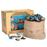 Wood Puzzle: Tiny Bubbles-Whimsy Pieces 500 Piece Puzzle