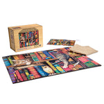 Wood Puzzle: Charles Wysocki: Frederick the Literate-Whimsy Pieces 500 Piece Puzzle
