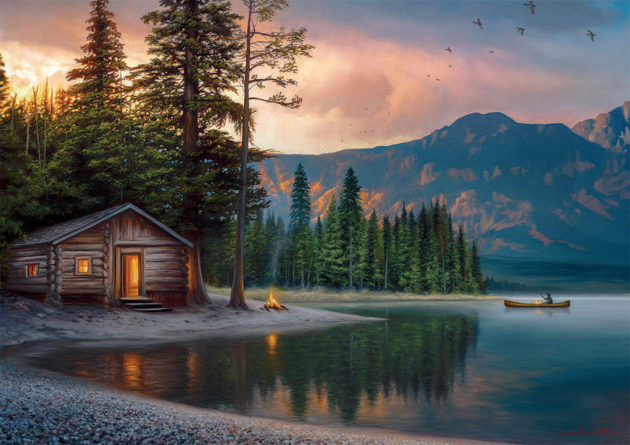 Chuck Black: Lakeside Heaven 500 Piece Puzzle