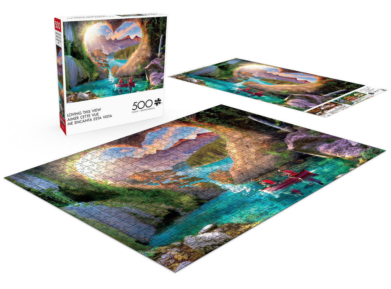 AMERICANA: Loving This View 500 Piece Puzzle