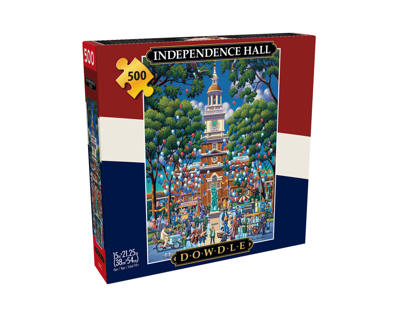 Eric Dowdle Independence Hall 500 Piece Puzzle