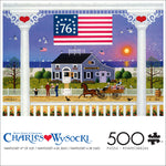 Charles Wysocki: AMERICANA: Nantucket 4th of July 500 Piece Puzzle