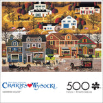 Charles Wysocki: AMERICANA: Hawk River Hollow 500 Piece Puzzle