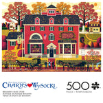 Charles Wysocki AMERICANA: Benjamin's Music Store 500 Piece Puzzle