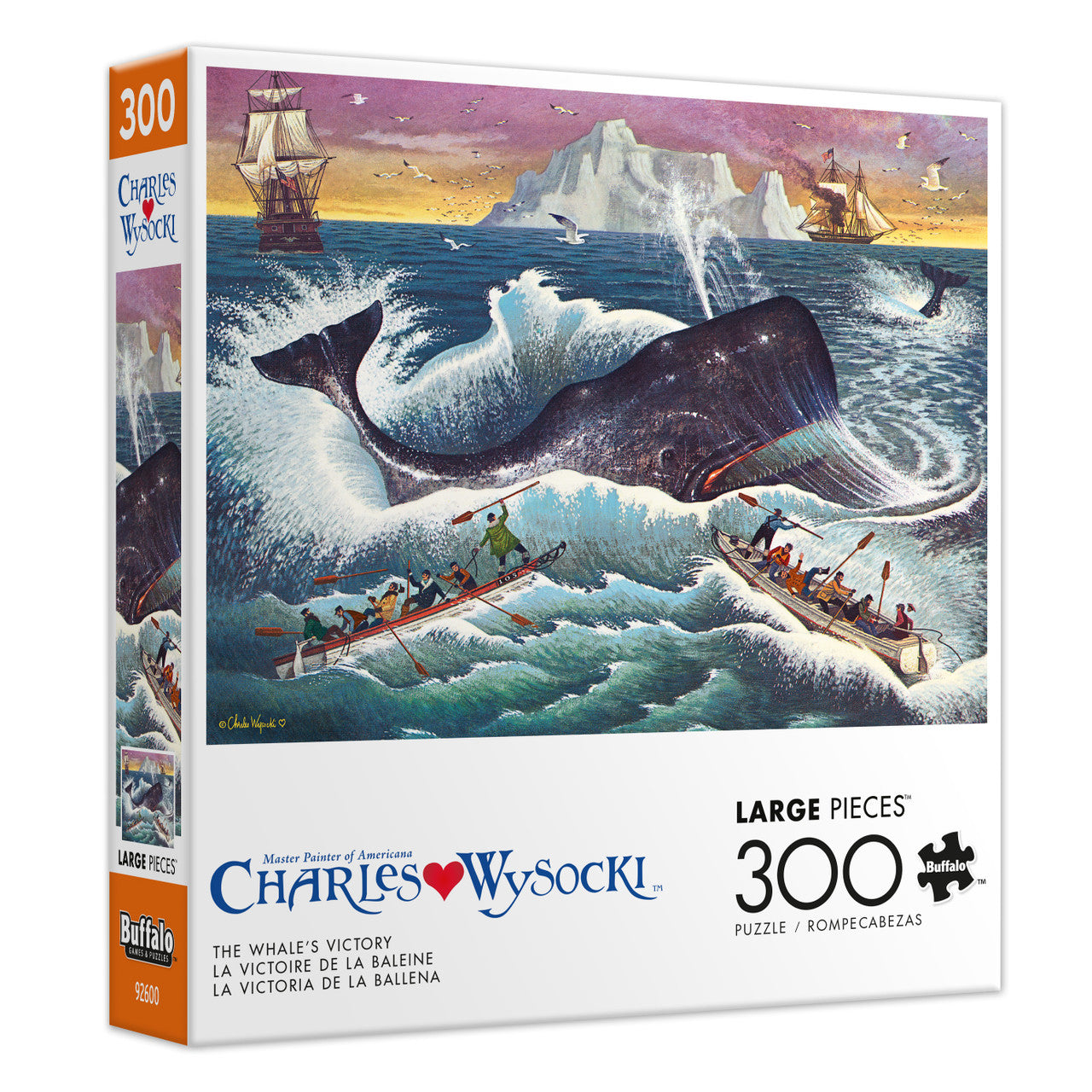 Charles Wysocki: The Whale's Victory 300 Piece Puzzle