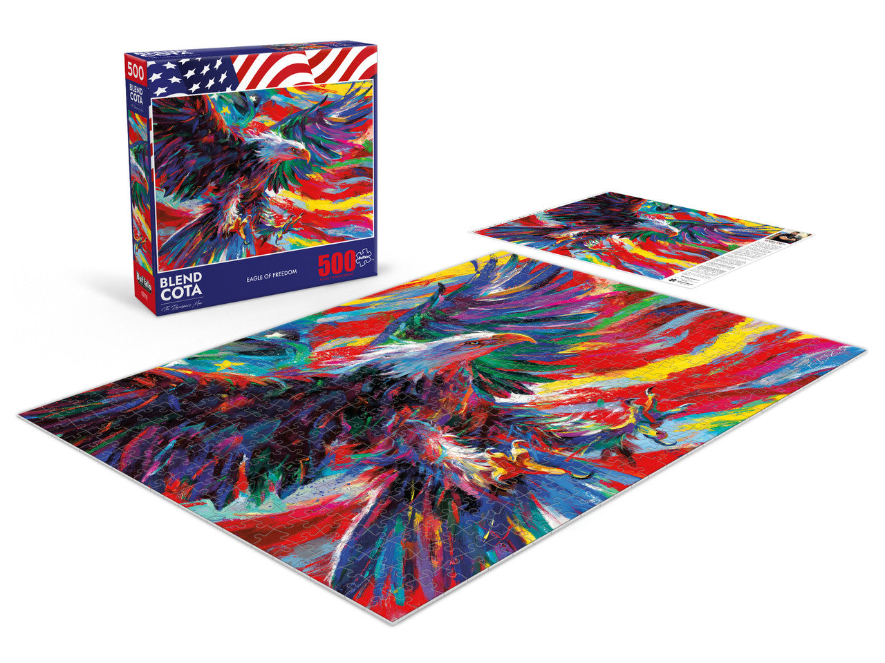 AMERICANA: Eagle of Freedom 500 Piece Puzzle