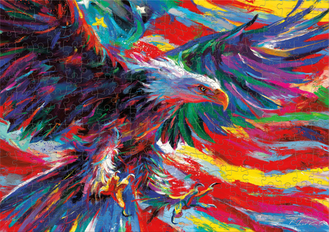AMERICANA: Eagle of Freedom 500 Piece Puzzle