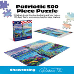 AMERICANA: Celebrate Liberty 500 Piece Puzzle