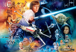 Star Wars - The Force is Strong with this One 2000 Piece Puzzle (Silver Select Edition - Giftable package with silver foil accents)