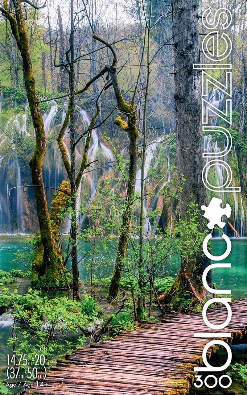 blanc Croatian Pathways 300 Piece Jigsaw Puzzle Front