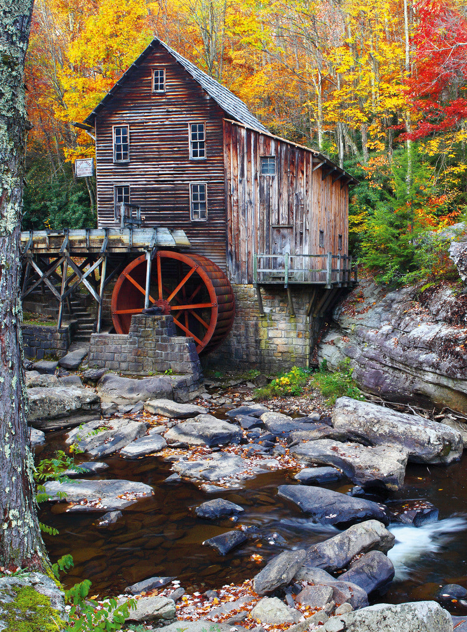 Buffalo Gold: West Virginia Mill 1000 Piece Puzzle
