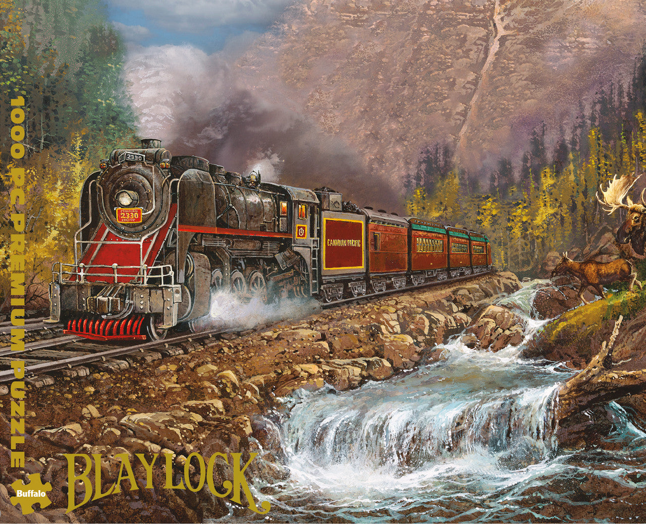 Buffalo Gold: Canadian Pacific Railroad 1000 Piece Puzzle