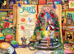 Aimee Stewart Buffalo Gold: Life is an Open Book - Paris 1000 Piece Puzzle