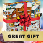 Charles Wysocki: Cauldwell's Country Store - 1000 Piece Jigsaw Puzzle - Premium Gold Collection