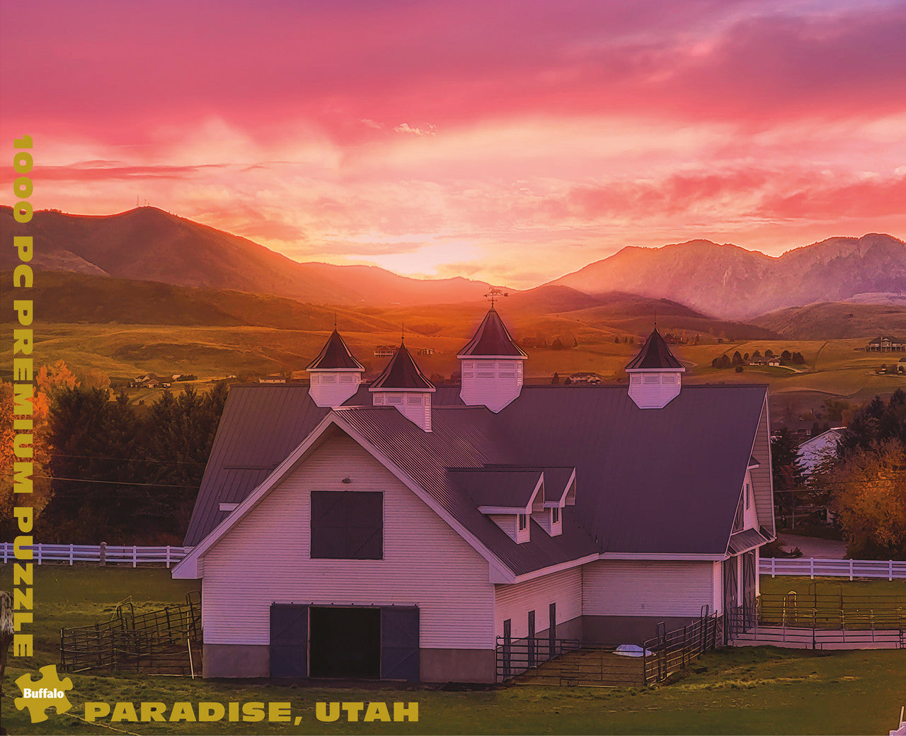 Buffalo Gold: Paradise, Utah 1000 Piece Puzzle (Giftable Gold Box )