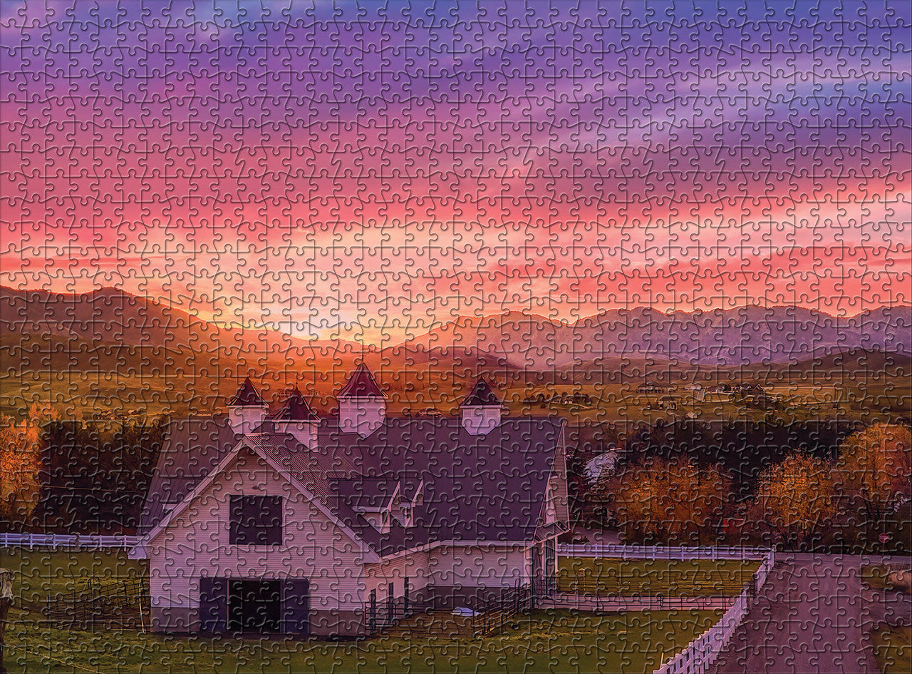 Buffalo Gold: Paradise, Utah 1000 Piece Puzzle (Giftable Gold Box )