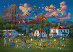Gold: Eric Dowdle: Golden Gate Bridge 500 Piece Puzzle  (Premium Giftable Gold Box)