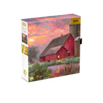 Gold: End of Day 500 Piece Puzzle (Premium Giftable Gold Box)