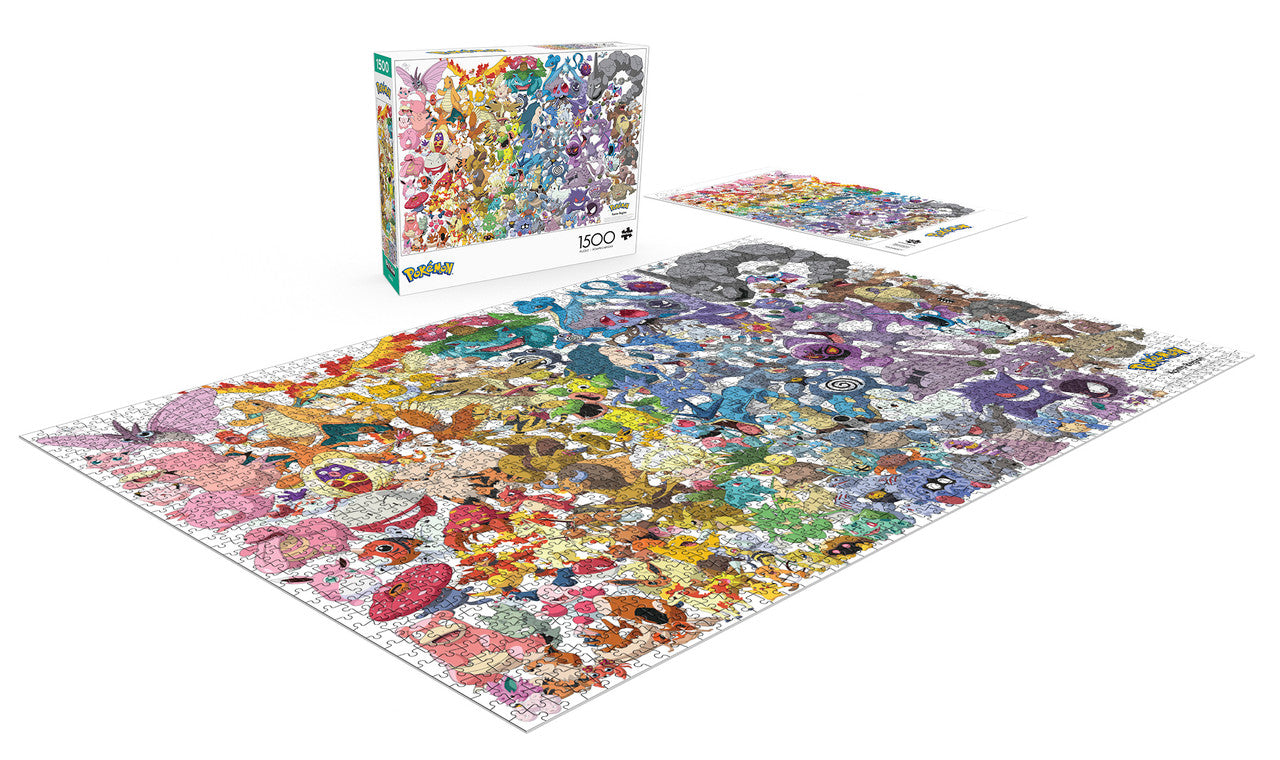 Pokemon - Kanto 151 - 1500 Piece Puzzle