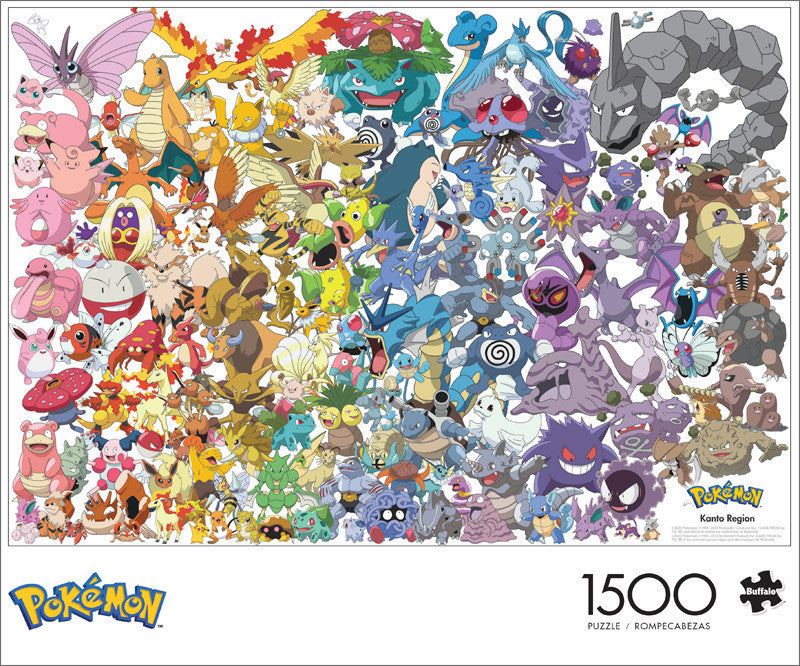 Pokemon - Kanto 151 - 1500 Piece Puzzle