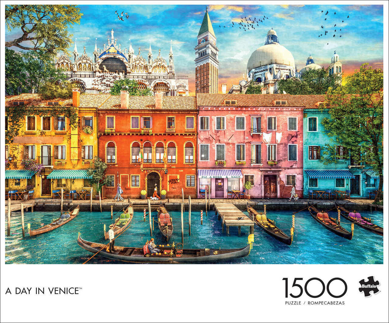 A Day in Venice 1500 Piece Puzzle