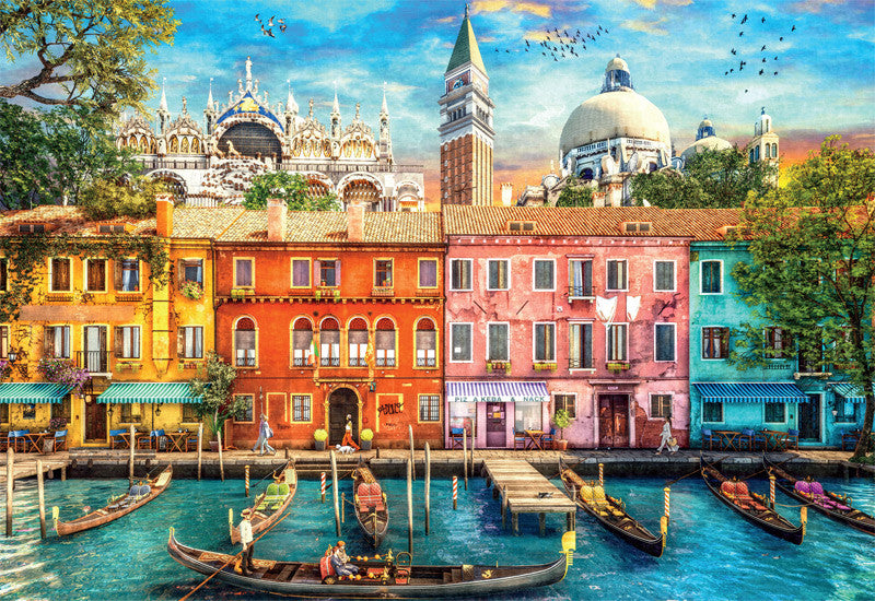 A Day in Venice 1500 Piece Puzzle
