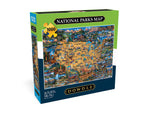 Eric Dowdle: National Parks Map 1000 Piece Puzzle