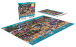 Pun Fuzzles Hawaiian Food Truck Festival 1000 Piece Jigsaw Puzzle Contents