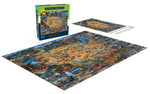 Eric Dowdle: National Parks Map 1000 Piece Puzzle