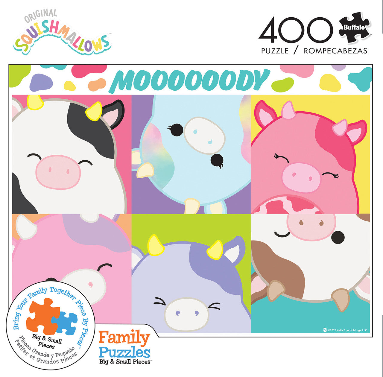 Family Puzzles:  Moooooody 400 Piece Puzzle