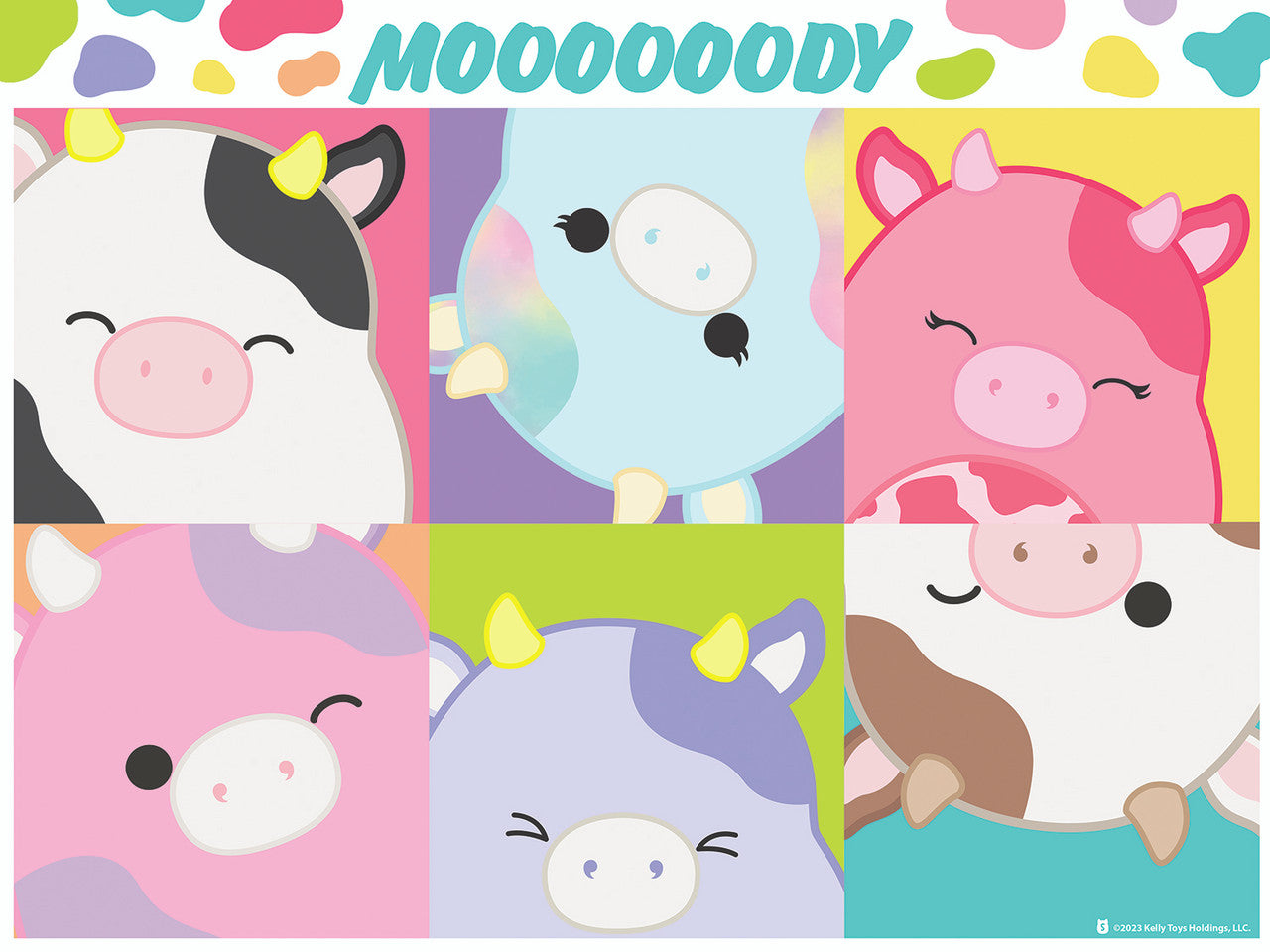 Family Puzzles:  Moooooody 400 Piece Puzzle