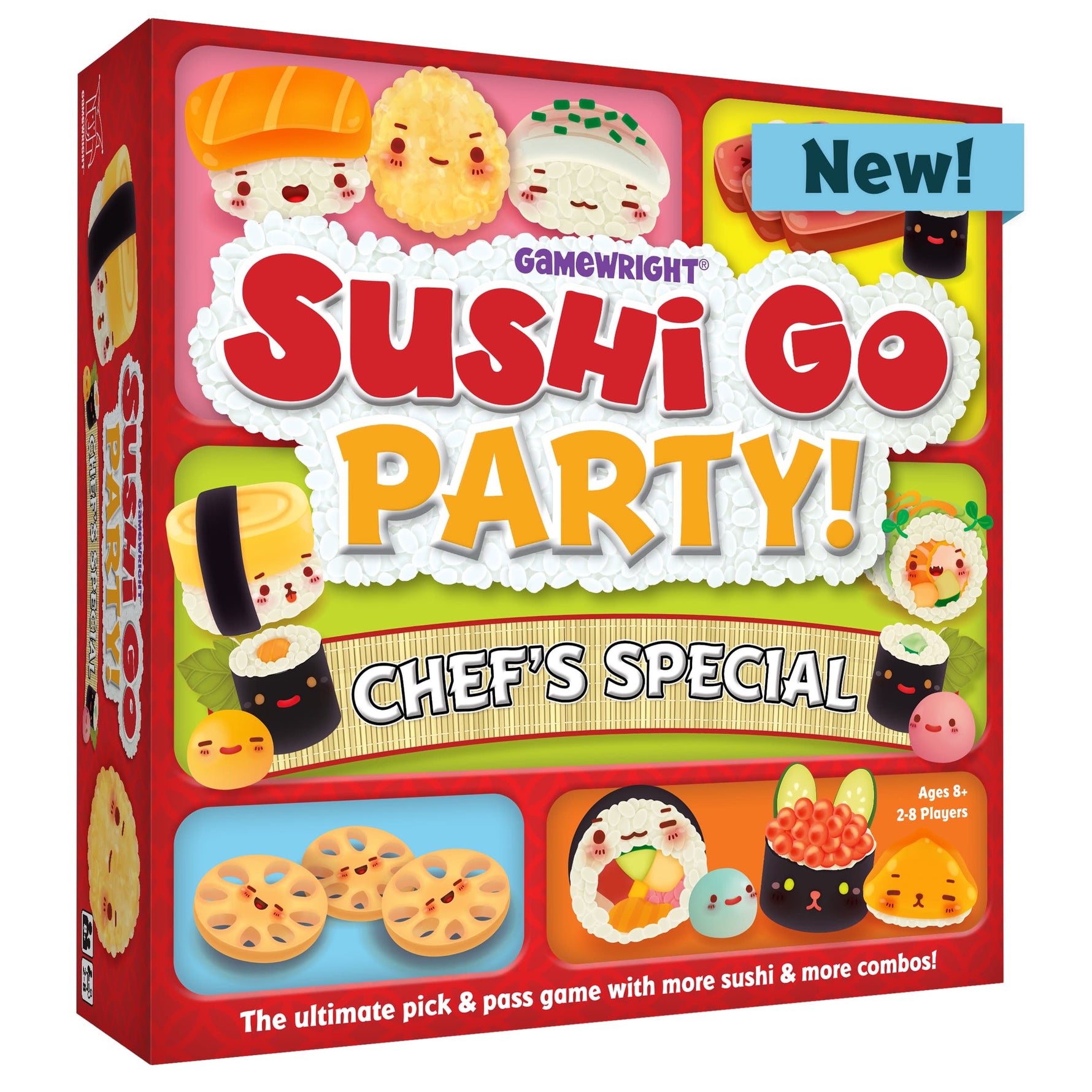 Sushi Go! Party Chef’s Special – New Card Drafting Game