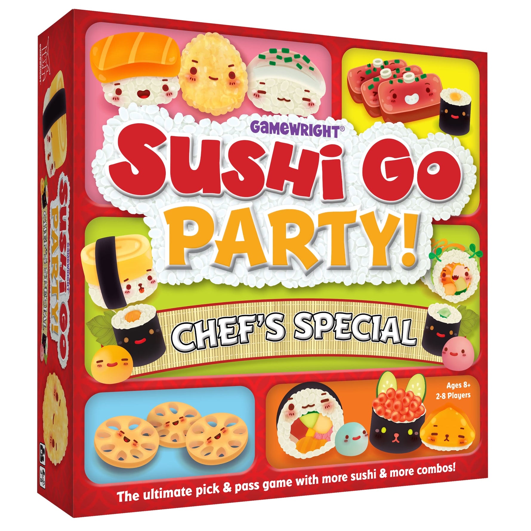 Sushi Go! Party Chef’s Special – New Card Drafting Game