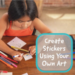Hello Blink Sticker Maker – DIY Sticker Craft Kit for Kids Ages 8 and Up