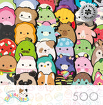 Squishmallows - 500 Piece Silver Select Jigsaw Puzzle
