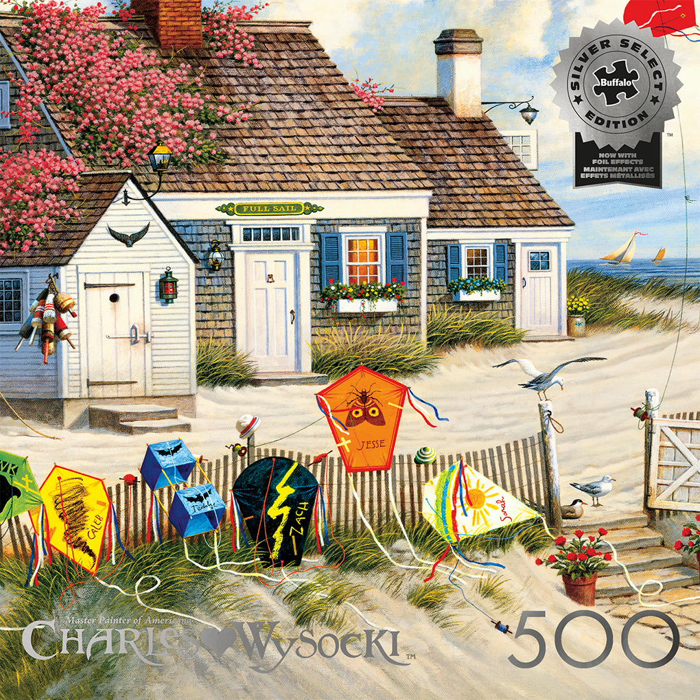 Charles Wysocki - Silver Select: Rootbeer Break at the Butterfields 500 Piece Puzzle