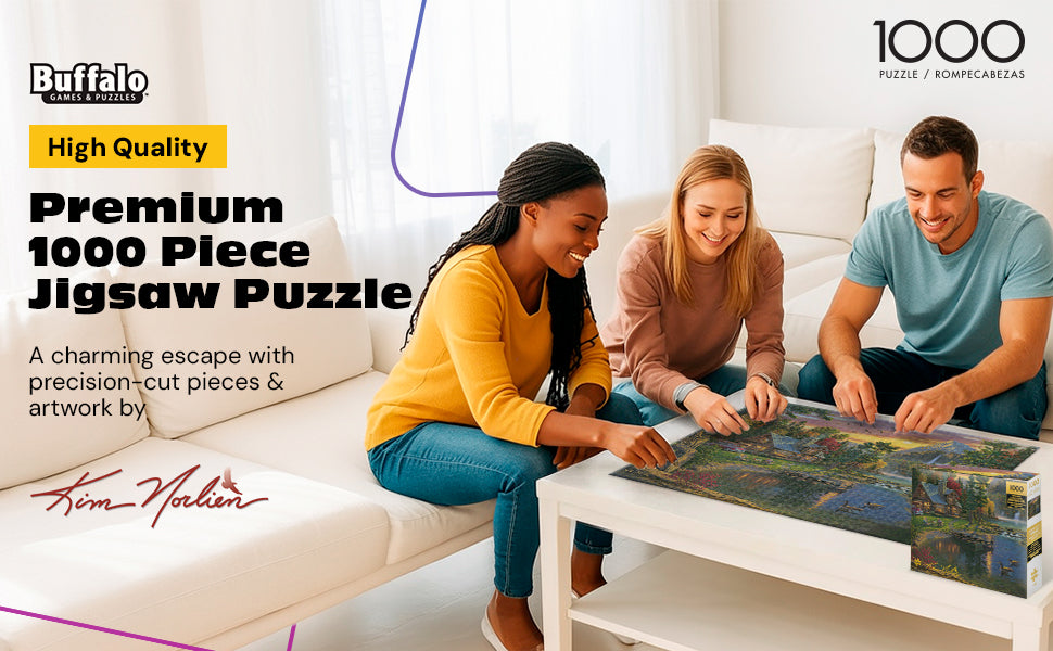 Gold Collection: Mountain Paradise 1000 Piece Puzzle