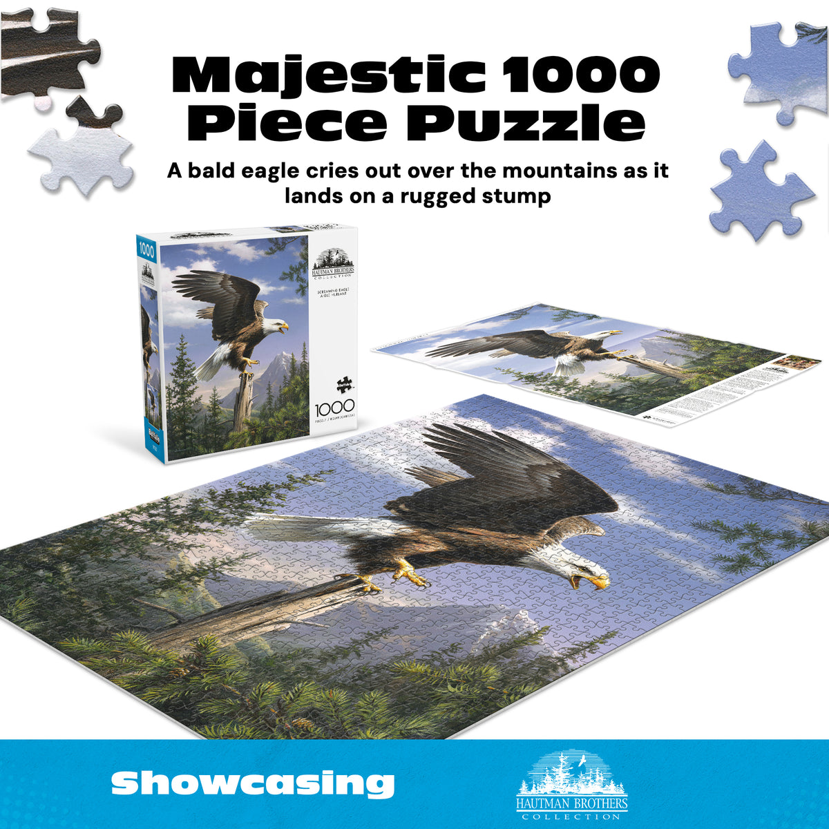 Hautman: Screaming Eagle 1000 Piece Puzzle