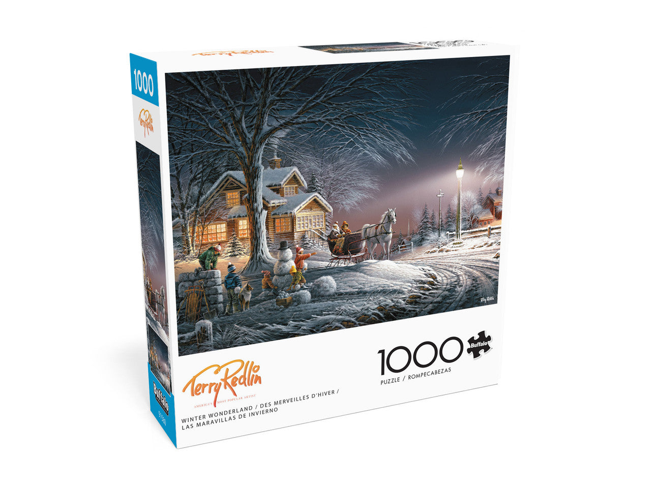 Terry Redlin: Winter Wonderland 1000 Piece Puzzle