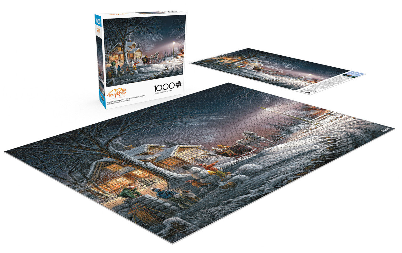 Terry Redlin: Winter Wonderland 1000 Piece Puzzle
