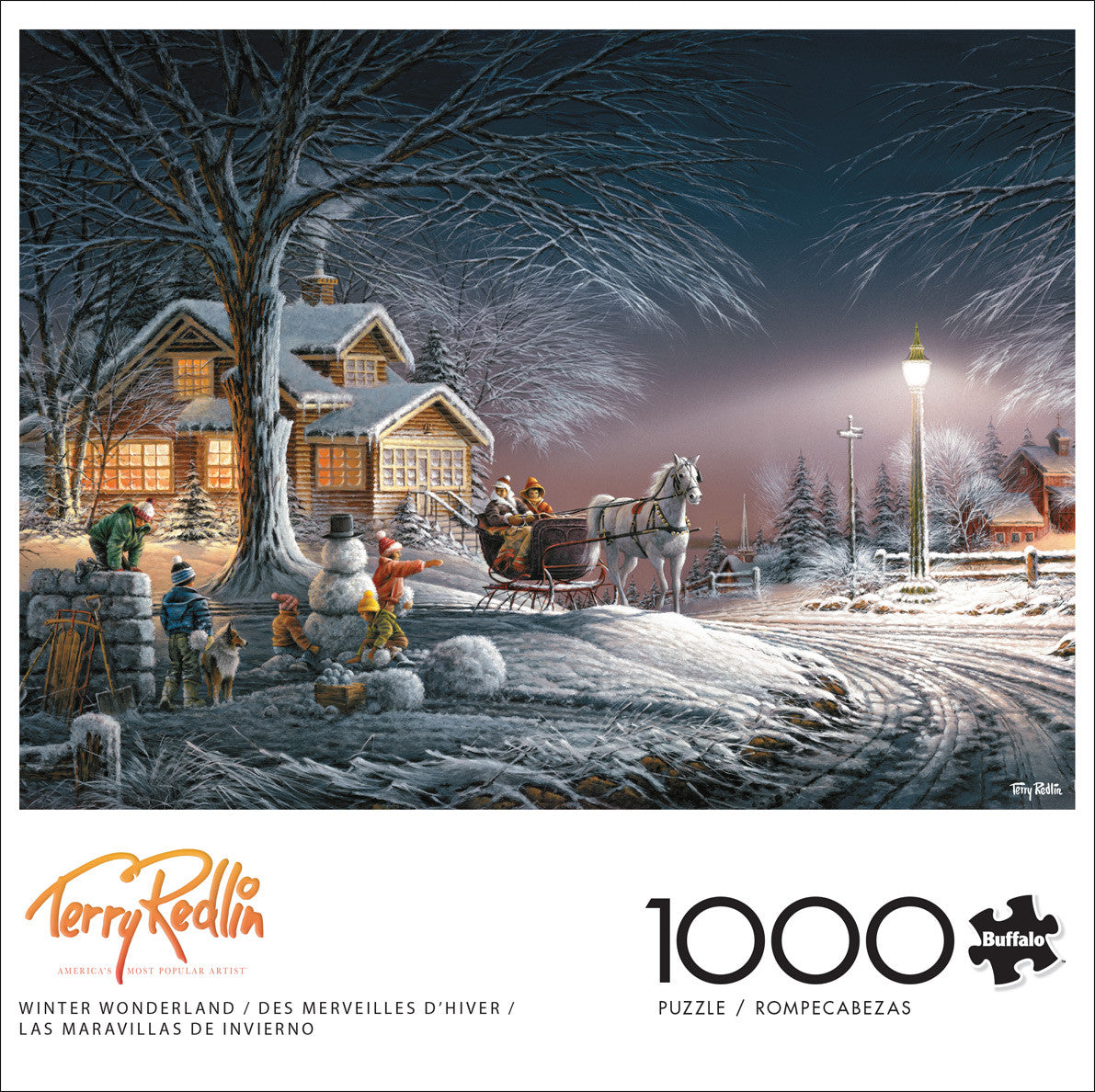 Terry Redlin: Winter Wonderland 1000 Piece Puzzle