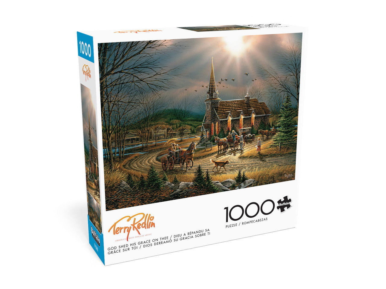 Terry Redlin: God Shed his Grace on Thee 1000 Piece Puzzle